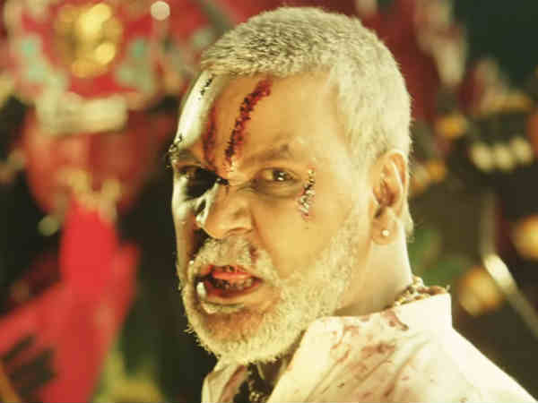 Kovai Sarala rocks with Kanchana 3 Kovai Sarala rocks with Kanchana 3