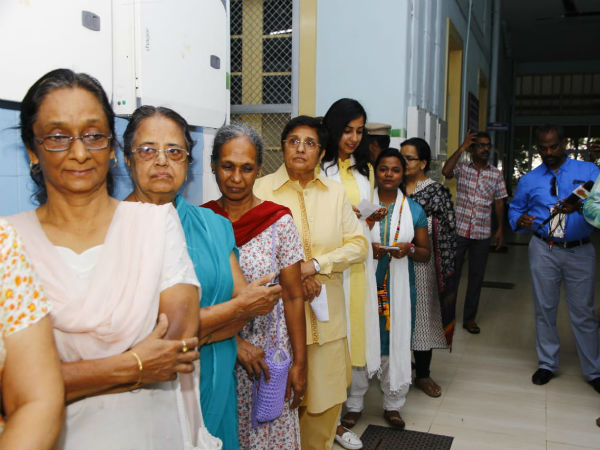 Polling goes in full swing in Puducherry