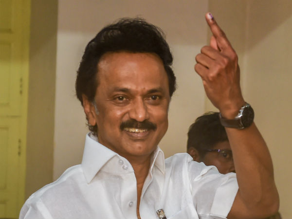Lok Sabha Election 2019: M K Stalin cast his vote in Chennai Thenampet 