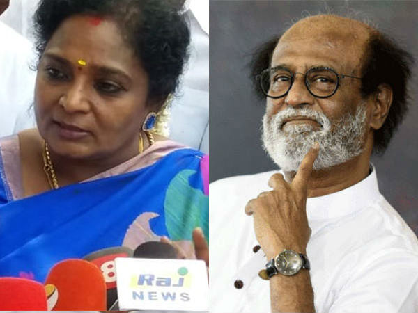 Rajnikanths opinion about the connection of rivers is good : Tamilisai Welcome Rajnikanths opinion about the connection of rivers is good : Tamilisai Welcome