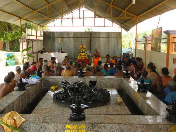 Vasthu day homam at Sri danvantri arokya peedam