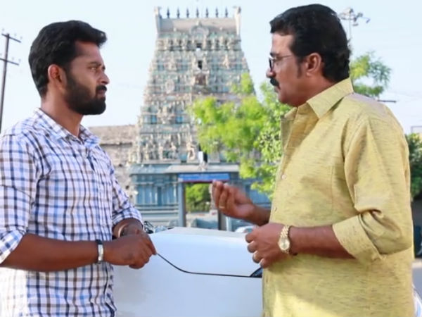 Why Bharathi is talking to Kannammas father 