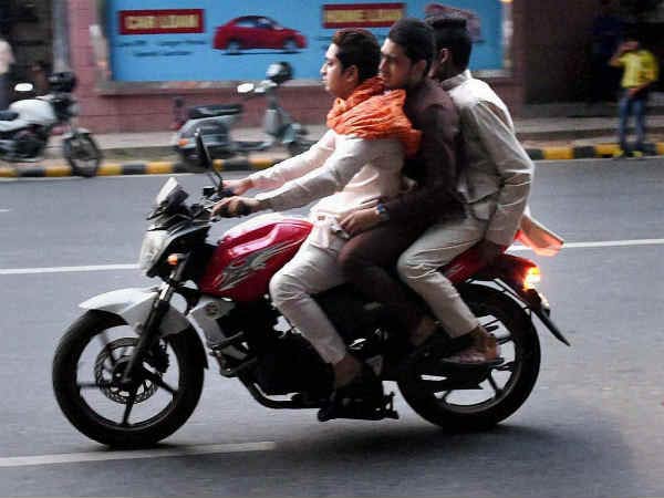 TN police not taking action triples travel in bike : chennai high court condemns TN police not taking action triples travel in bike : chennai high court condemns