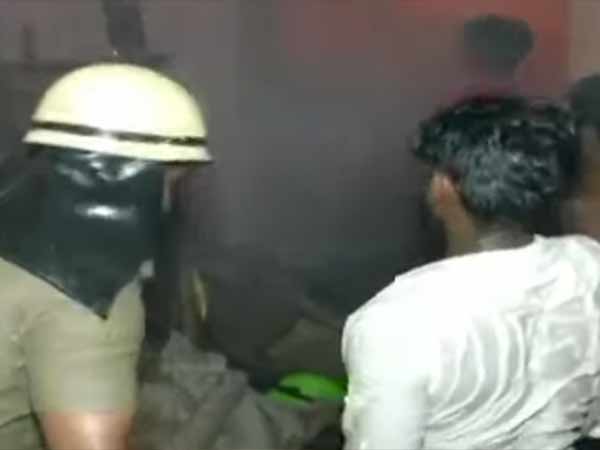 Fire accident happened at Dumil Kuppam 