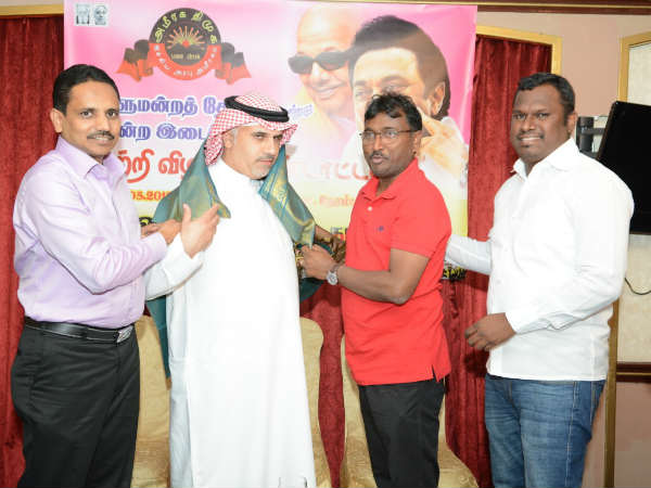UAE DMK holds felicitation function in Dubai 
