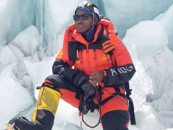 Kami Rita Sherpa Touched 23 times the height of Mount Everest. New world record Kami Rita Sherpa Touched 23 times the height of Mount Everest. New world record