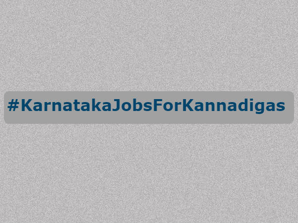#KarnatakaJobsForKannadigas is trended in Karnataka #KarnatakaJobsForKannadigas is trended in Karnataka