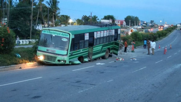 Accident near Hosur three killed including a female baby after a lorry hits 