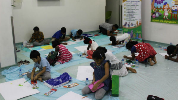 Drawing competition in Bahrain for world environmental day 