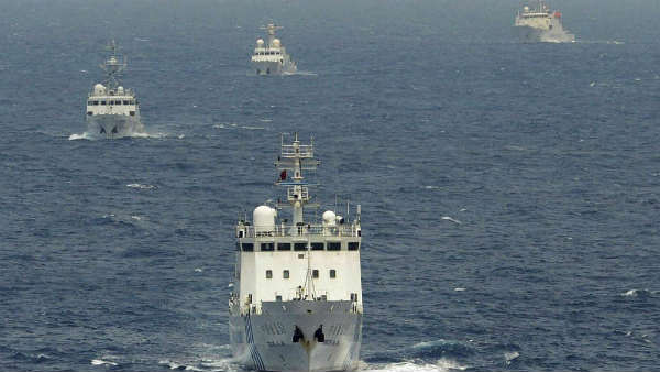 Cyclone Vayu: Chinese ships seek shelter in Indian Ports Cyclone Vayu: Chinese ships seek shelter in Indian Ports