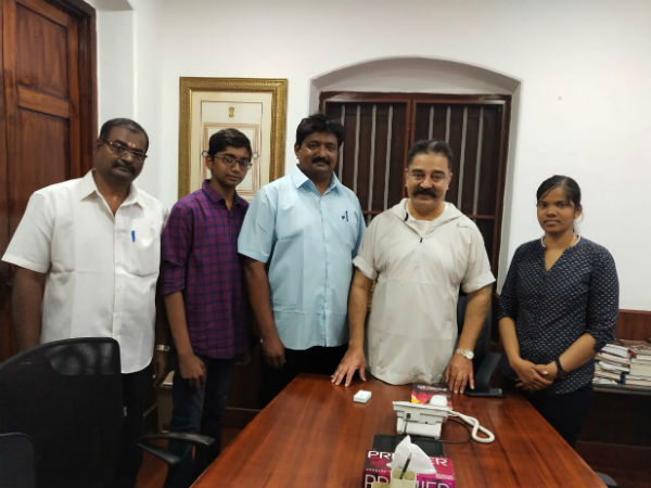 Kamal and others extend their help to Theni Udayakeerthika 