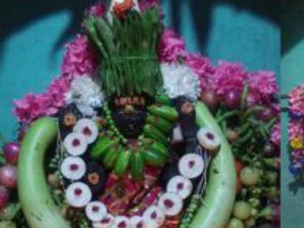 காய்கறி கனிகளால் அலங்காரம்