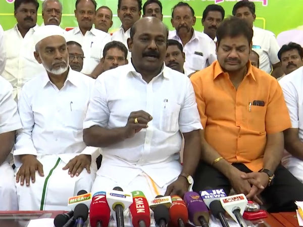 water scarcity, thousand crores worth of business loss Says vikramaraja water scarcity, thousand crores worth of business loss Says vikramaraja