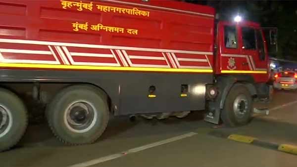 Fire On under-construction warship INS Visakhapatnam, One person is suspected to be trapped Fire On under-construction warship INS Visakhapatnam, One person is suspected to be trapped