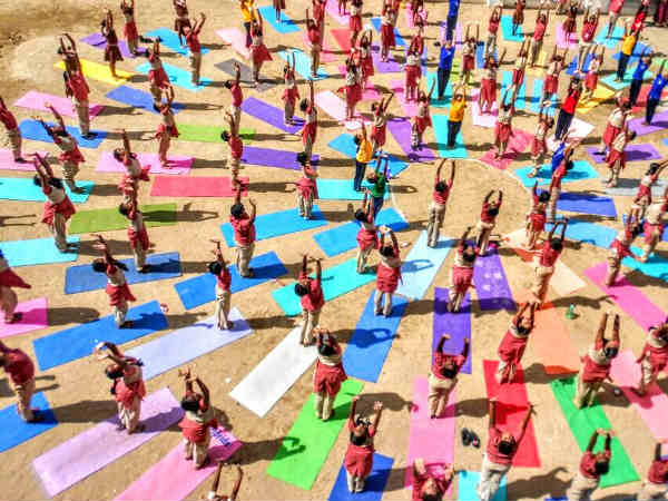 Surya Namaskar Yogathon in Chennai Nehru Stadium on June 16 Surya Namaskar Yogathon in Chennai Nehru Stadium on June 16