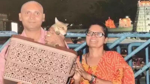 Without Babu, we will not return. Gujarat couple fighting in Renigunta 