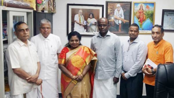 Elam Tamils delegation met TN BJP leaders 
