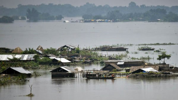 Heavy rains in northeastern states .. 19 districts with floods in Assam 