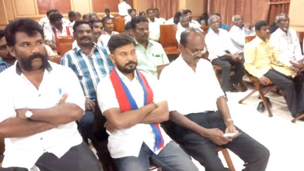 vck allegation, some persons planed pmk to include dmk alliance at last lok sabha election 