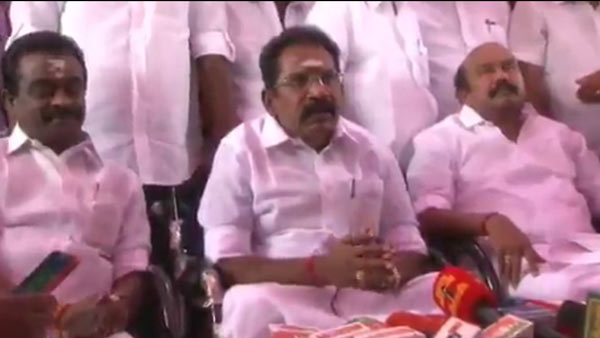 Sellur Raju slams rebels