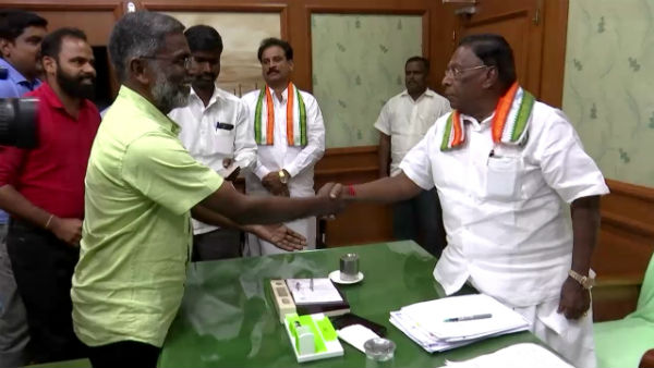 udayakumar praises puducherry cm narayanasamy