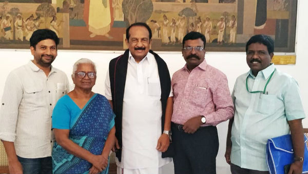 Arputhammal meets Home Minister Amit Shah 