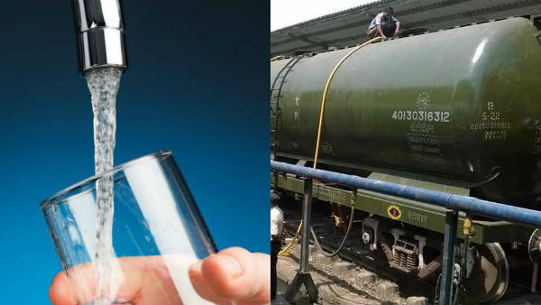 Jolarpet Water: 2nd time water supplied to Triplicane and Royapuram areas Jolarpet Water: 2nd time water supplied to Triplicane and Royapuram areas