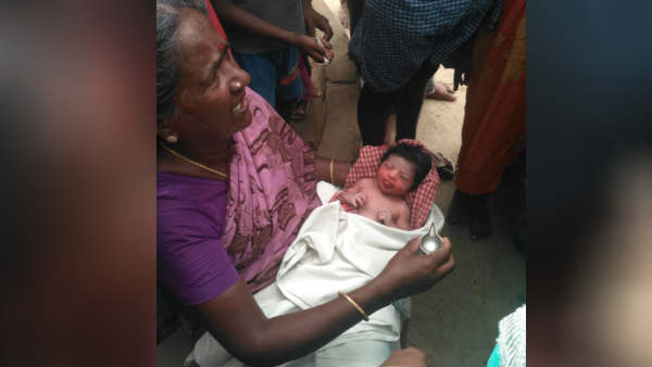 In a few hours of birthBaby girl rescue near Nellai 