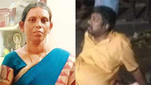 மனைவியின் சடலத்தோடு 