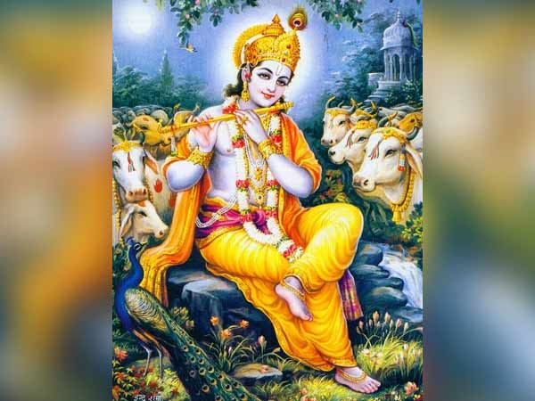 பாண்டவர்களுக்கு உதவிய கிருஷ்ணன்