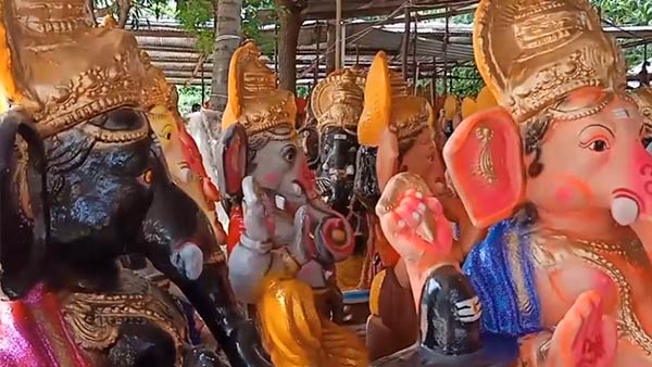 சிலை செய்யும் பணி