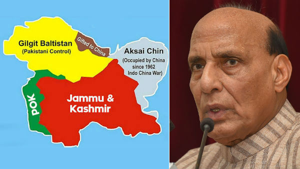 Gilgit-Baltistan is also part of India, says Rajnath Singh Gilgit-Baltistan is also part of India, says Rajnath Singh