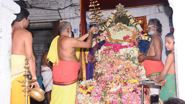 அம்மனுக்கு சந்தனக்காப்பு அம்மனுக்கு சந்தனக்காப்பு