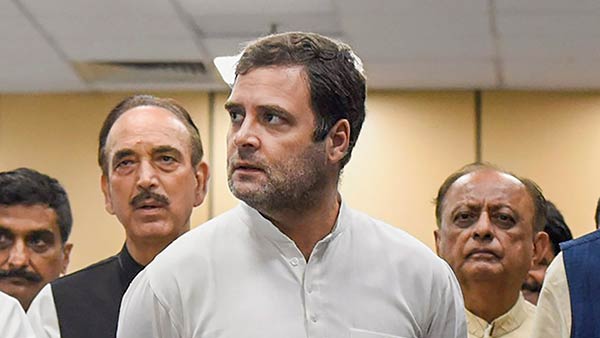 Things not normal in Jammu Kashmir, says Rahul Gandhi 