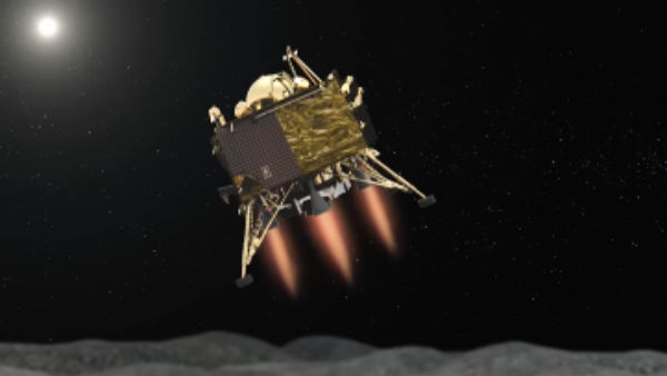 Devakottai School Students prayer about Vikram lander on moon 