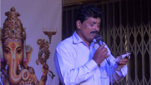 பிரபல கவிஞர், பாடகர் 