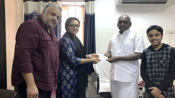 famous tamil singer late malaysia vasudevan daughter joining bjp