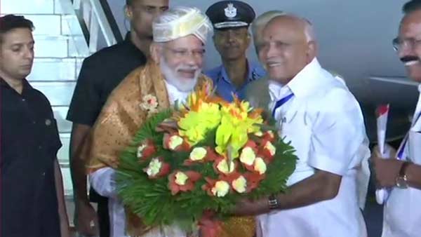 Chandrayaan 2 live updates : Prime Minister Narendra Modi arrives at Bengaluru 