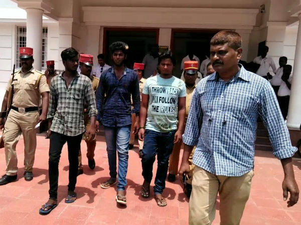 puducherry murder case 3 persons arrested by police