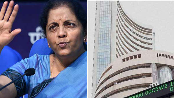 Sensex jumps over 1000 points, Nifty tops 10,950 on FM tax booster Sensex jumps over 1000 points, Nifty tops 10,950 on FM tax booster