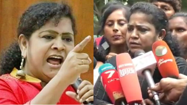 Social Activist Sundaravalli complains to commissioner office Social Activist Sundaravalli complains to commissioner office