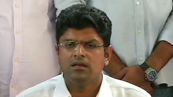 வென்ற துஷ்யந்த் 