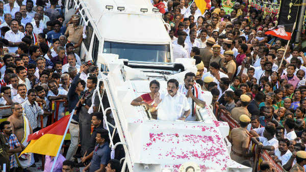 Stalin is political lier says TN CM Edappadi Palanisamy in Nanguneri by-election campaign 