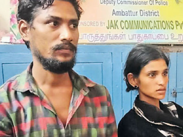 மனைவியுடன் தப்பிய சுரேஷ் மனைவியுடன் தப்பிய சுரேஷ்