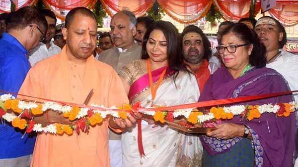 UP CM Yogi Adityanath opens Niira Radia’s hospital in Varanasi UP CM Yogi Adityanath opens Niira Radia’s hospital in Varanasi