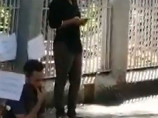 திடீர் உண்ணாவிரதம் 