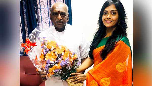 Serial Actress Jayalakshmi joins in BJP Tamilnadu Serial Actress Jayalakshmi joins in BJP Tamilnadu