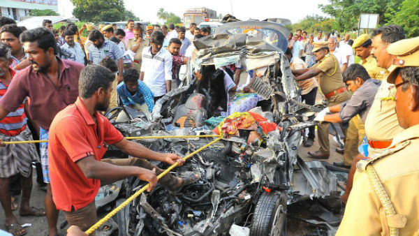 Five dead in Road Accident near Namamkkal 