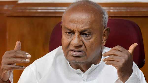 We will not againt join hands with Congress, says HD Deve Gowda We will not againt join hands with Congress, says HD Deve Gowda