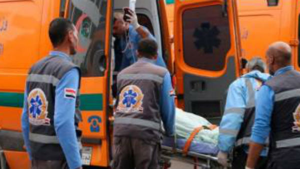 A bus with 16 Indian tourists onboard met with an accident in Egypt A bus with 16 Indian tourists onboard met with an accident in Egypt